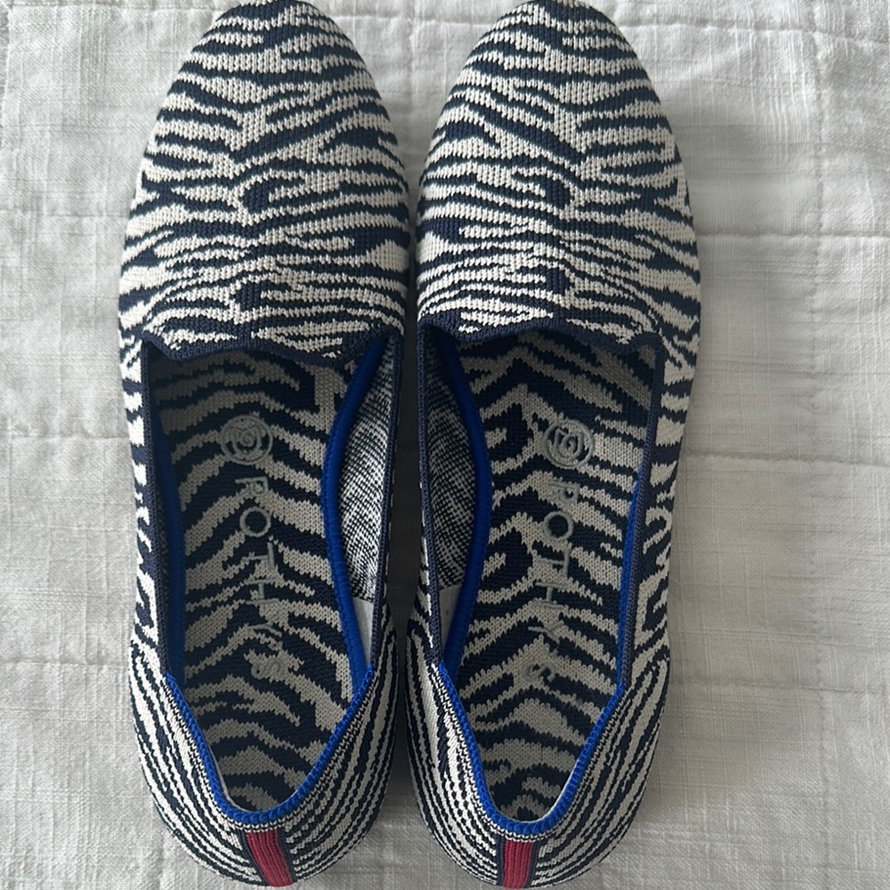 Rothy's Zebra Print Flats